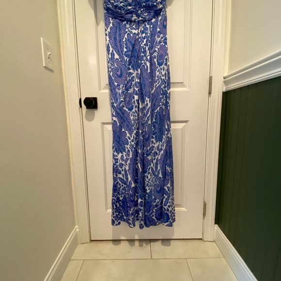 J. Crew Blue Floral Maxi Dress - Picture 7 of 12